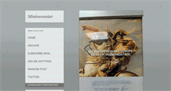Desktop Screenshot of minimoonstar.tumblr.com