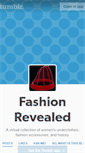 Mobile Screenshot of fashionrevealed.tumblr.com