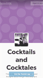 Mobile Screenshot of cocktailsandcocktales.tumblr.com