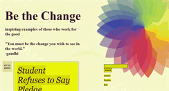 Desktop Screenshot of bethechange.tumblr.com