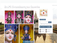 Tablet Screenshot of bapssanstha.tumblr.com