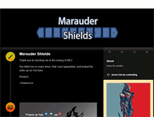 Tablet Screenshot of hisnamewasmaraudershields.tumblr.com