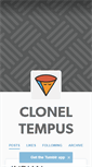 Mobile Screenshot of coloneltempus.tumblr.com