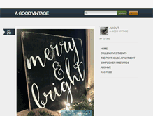 Tablet Screenshot of agoodvintage.tumblr.com