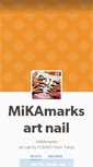 Mobile Screenshot of mikamarks.tumblr.com