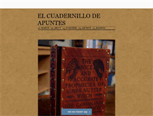 Tablet Screenshot of cuadernillo.tumblr.com