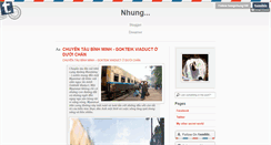 Desktop Screenshot of hongnhung105.tumblr.com