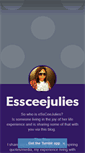 Mobile Screenshot of essceejulies.tumblr.com