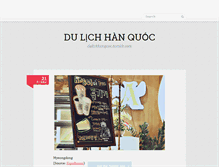 Tablet Screenshot of dulichhanquoc.tumblr.com