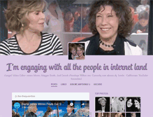 Tablet Screenshot of maggiemirren.tumblr.com