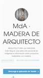 Mobile Screenshot of maderadearquitecto.tumblr.com