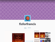 Tablet Screenshot of fisforfrancis.tumblr.com