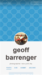 Mobile Screenshot of geoffbarrenger.tumblr.com