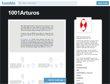 Tablet Screenshot of 1001arturos.tumblr.com