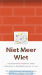 Mobile Screenshot of nietmeerwiet.tumblr.com