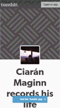 Mobile Screenshot of ciaranmaginn.tumblr.com