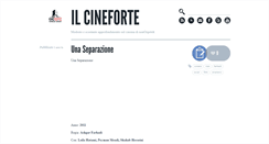 Desktop Screenshot of ilcineforte.tumblr.com