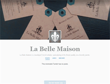 Tablet Screenshot of labellemaison.tumblr.com