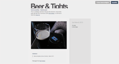 Desktop Screenshot of beerandtights.tumblr.com