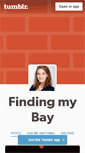 Mobile Screenshot of findingmybay.tumblr.com