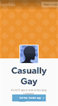 Mobile Screenshot of casuallygay.tumblr.com