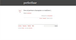 Desktop Screenshot of perfectluar.tumblr.com