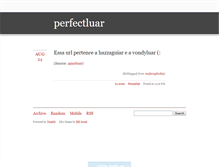 Tablet Screenshot of perfectluar.tumblr.com