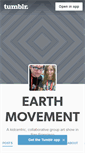 Mobile Screenshot of earthmovementart.tumblr.com