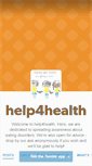 Mobile Screenshot of help4health.tumblr.com