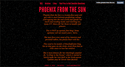 Desktop Screenshot of phoenix-from-the-sun.tumblr.com