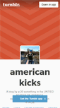 Mobile Screenshot of americankicks.tumblr.com