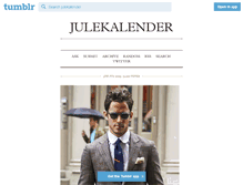 Tablet Screenshot of julekalender.tumblr.com