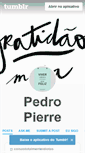 Mobile Screenshot of pedropierre.tumblr.com