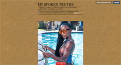 Desktop Screenshot of myspokentruths.tumblr.com