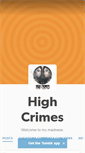 Mobile Screenshot of highcrimes.tumblr.com