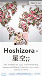 Mobile Screenshot of hoshizora90.tumblr.com