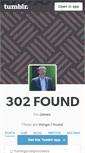 Mobile Screenshot of 302found.tumblr.com