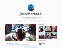 Tablet Screenshot of joanmercadal.tumblr.com