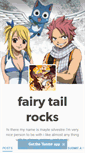 Mobile Screenshot of fairytaillover5.tumblr.com