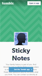 Mobile Screenshot of ancestry-stickynotes-au.tumblr.com