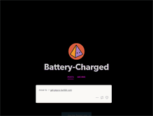 Tablet Screenshot of battery-charged.tumblr.com