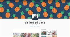 Desktop Screenshot of driedplums.tumblr.com