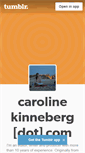 Mobile Screenshot of carolinekinneberg.tumblr.com