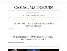 Tablet Screenshot of casualmannequin.tumblr.com