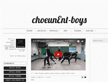 Tablet Screenshot of choeunent-boys.tumblr.com