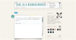 Desktop Screenshot of girlinabigwideworld.tumblr.com