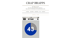Desktop Screenshot of crapbrapps.tumblr.com