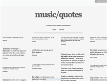 Tablet Screenshot of mymusicquotes.tumblr.com