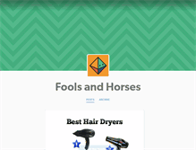 Tablet Screenshot of foolsandhorses.tumblr.com