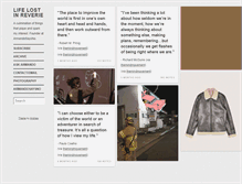 Tablet Screenshot of lifelostinreverie.tumblr.com